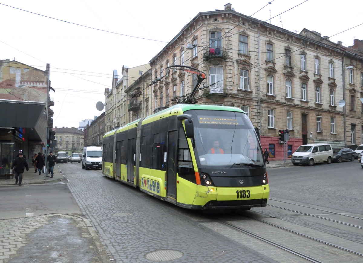 Львов, Electron T3L44 № 1183