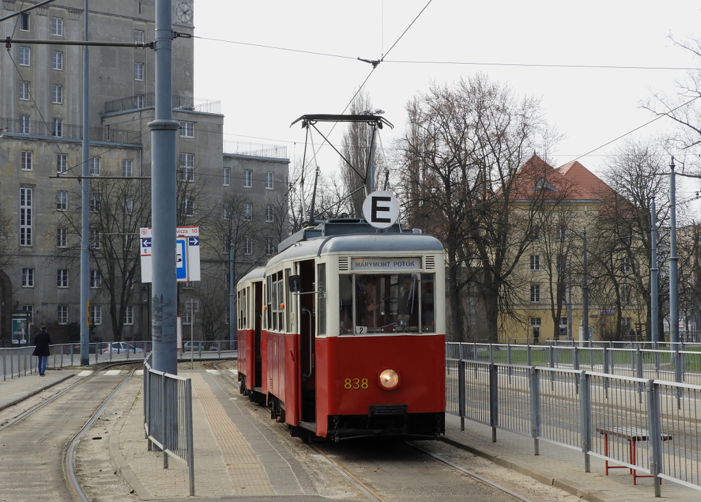 Варшава, Konstal 4Nj № 838