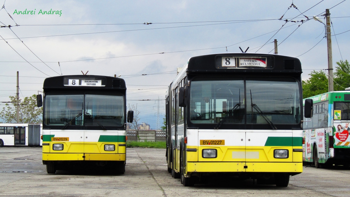 Брашов, FBW/Hess/BBC-SAAS 91GTS № 124; Брашов, FBW/Hess/BBC-SAAS 91GTS № 122