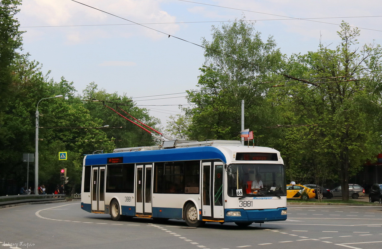 Москва, СВАРЗ-6235.01 (БКМ 32100М) № 3881