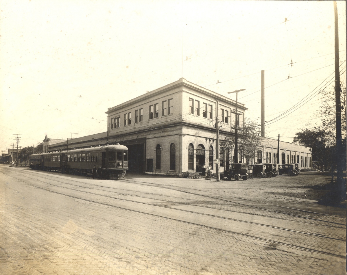 Michigan United, St. Louis interurban motor car Nr. 815 Michigan United, St. Louis interurban motor car Nr. 815