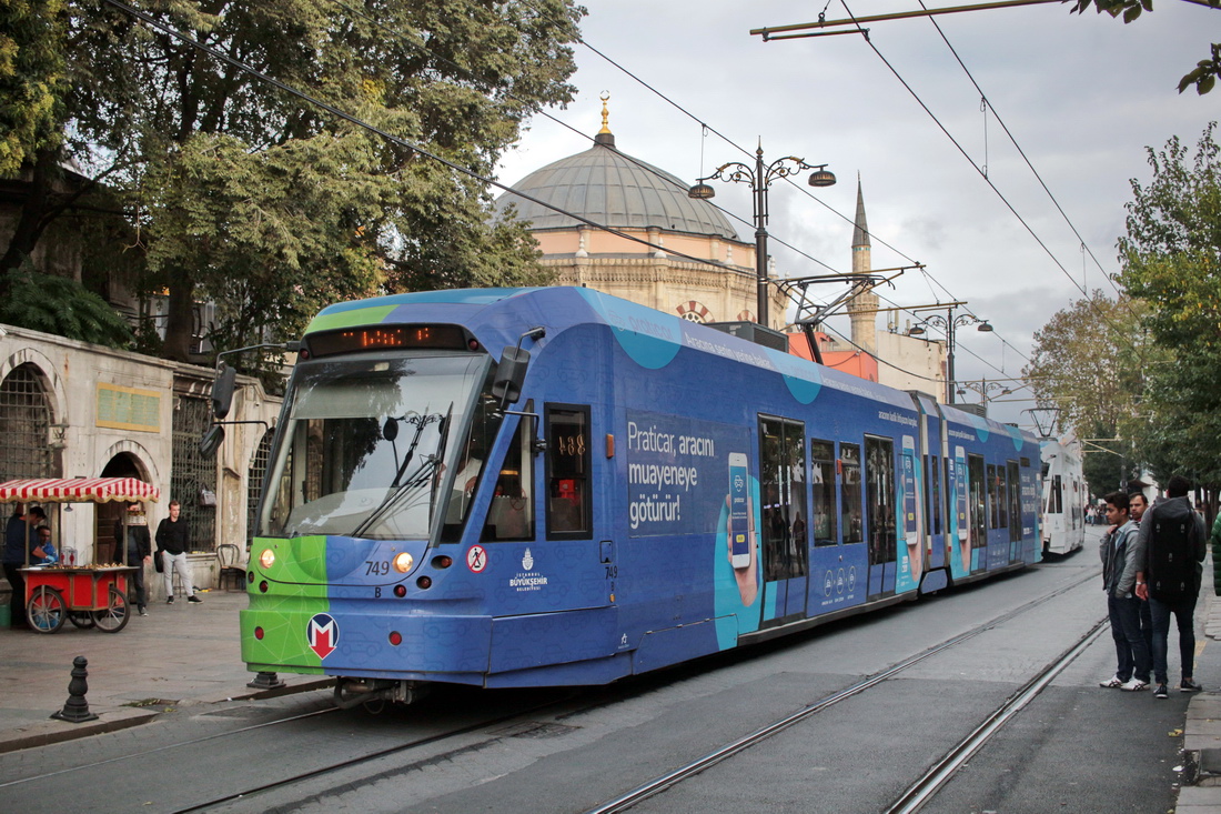 Стамбул, Bombardier Flexity Swift № 749
