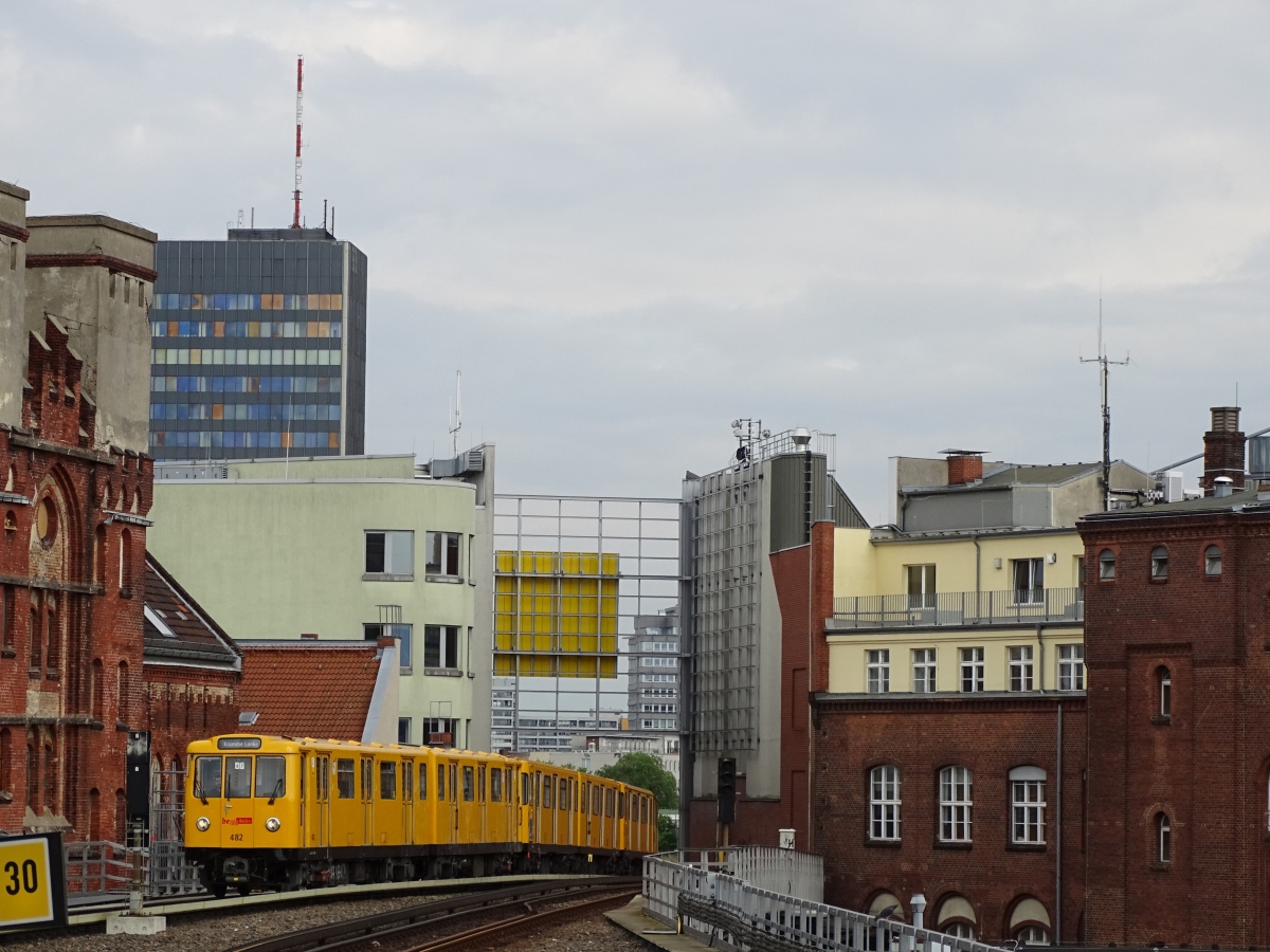 Берлин, BVG A3E № 482
