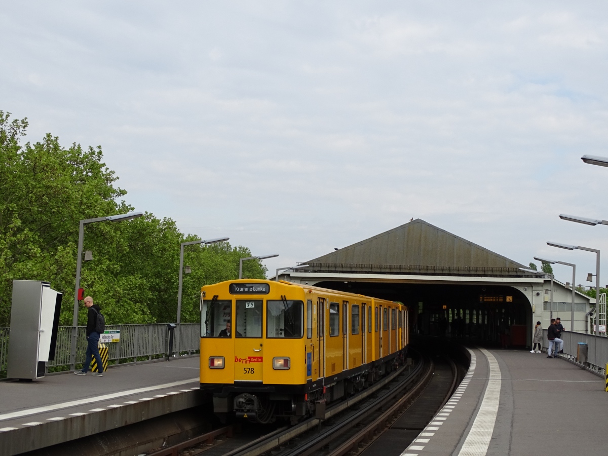 Берлин, BVG A3L92.2 № 578