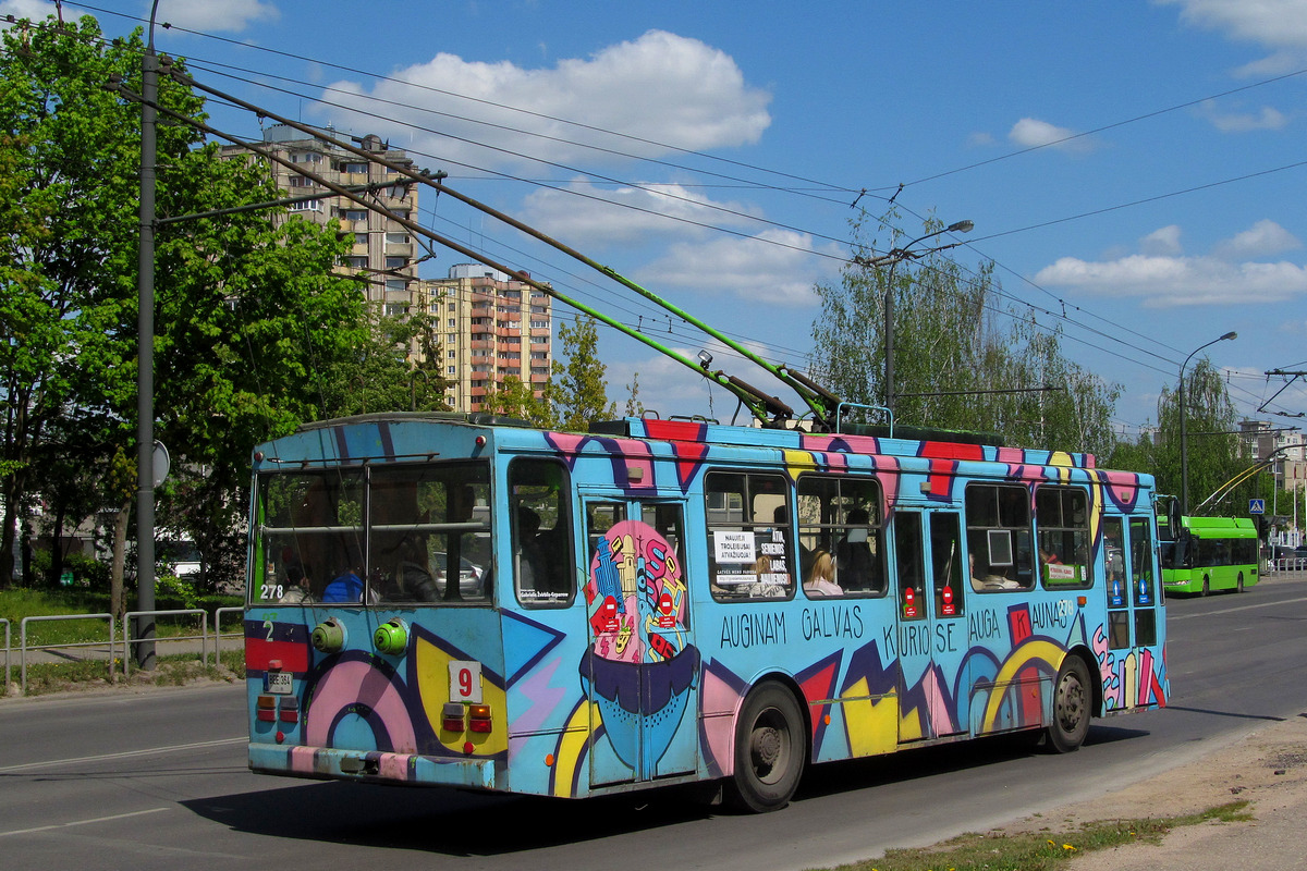 Каўнас, Škoda 14Tr02/6 № 278