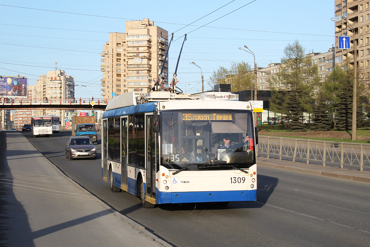 Санкт-Петербург, Тролза-5265.00 «Мегаполис» № 1309