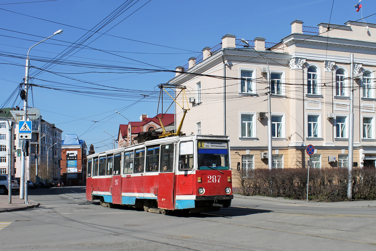 Томск, 71-605 (КТМ-5М3) № 287