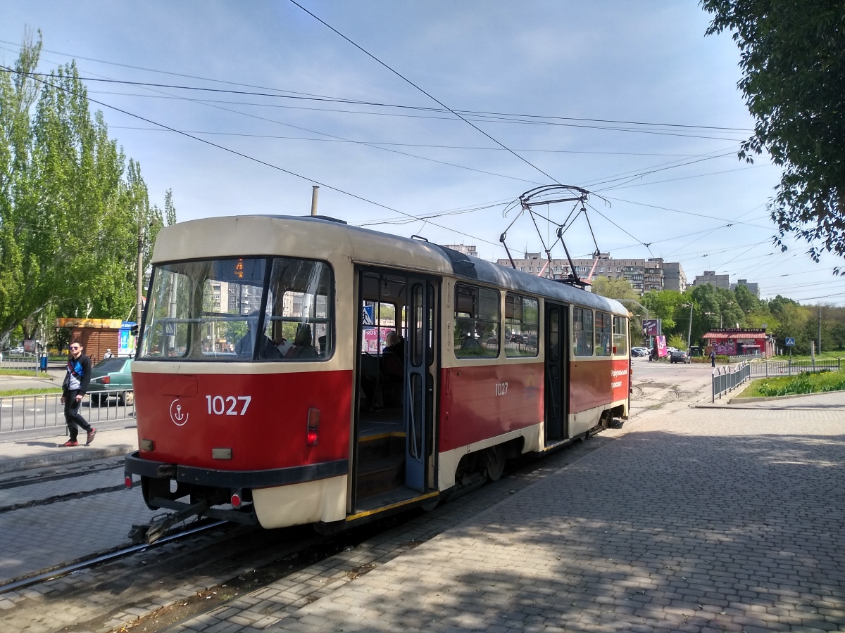 Мариуполь, Tatra T3SUCS № 1027