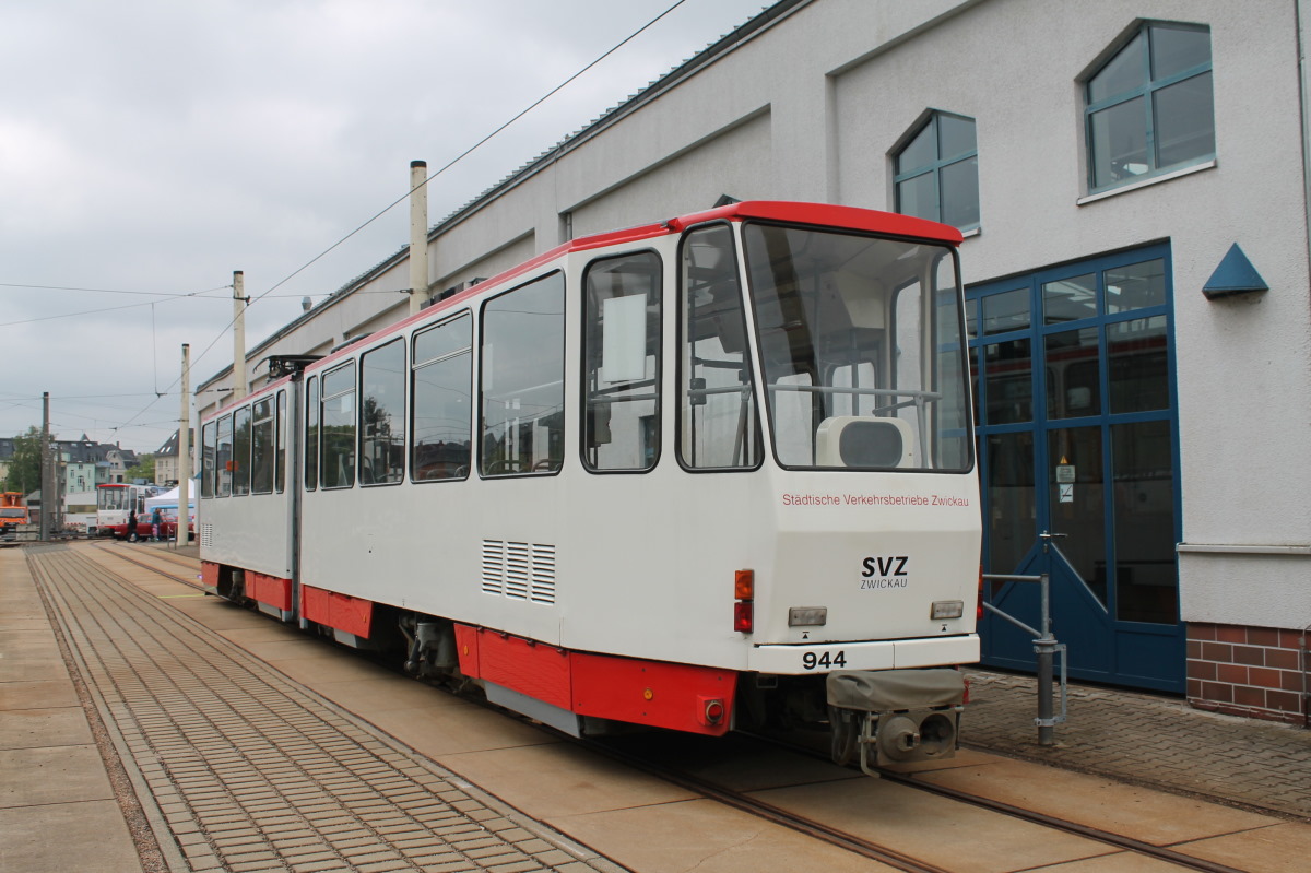 Zwickau, Tatra KT4DMC Nr 944; Zwickau — Anniversary: 125 years of tramways in Zwickau (11./12.05.2019) • Jubiläum: 125 Jahre Straßenbahn Zwickau (11./12.05.2019)