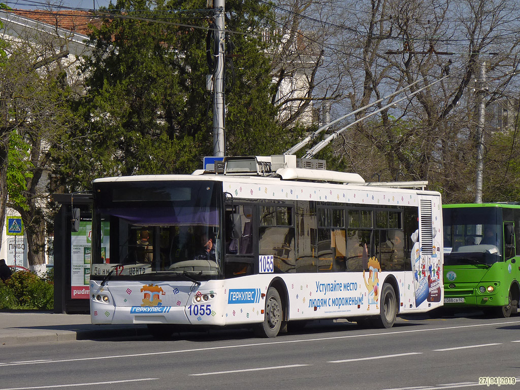 Севастополь, ЛАЗ E183A1 № 1055