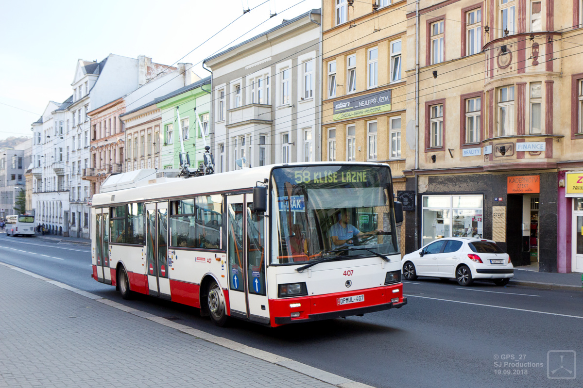 Ústí nad Labem, Škoda 21TrAC # 407