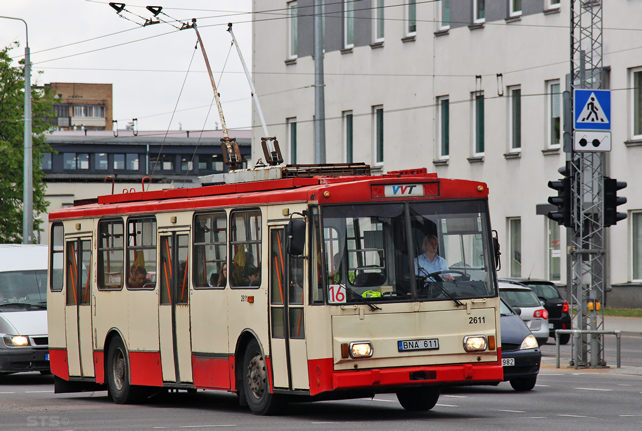 Вильнюс, Škoda 14Tr13/6 № 2611