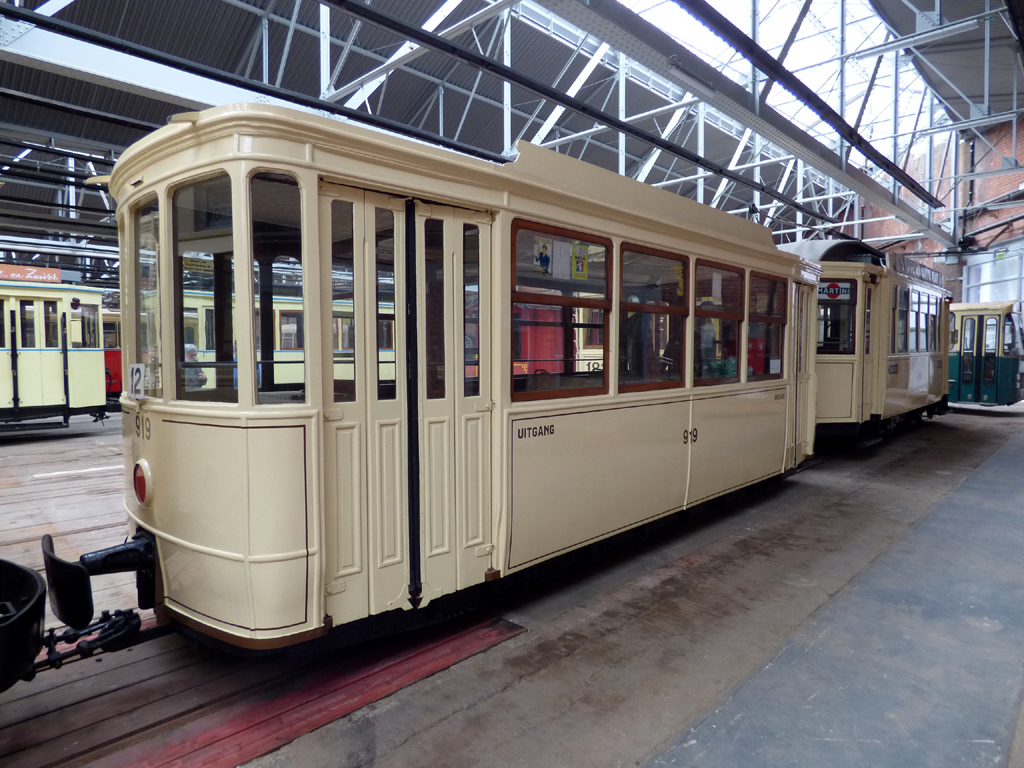 Антверпен, Двухосный прицепной вагон № 919