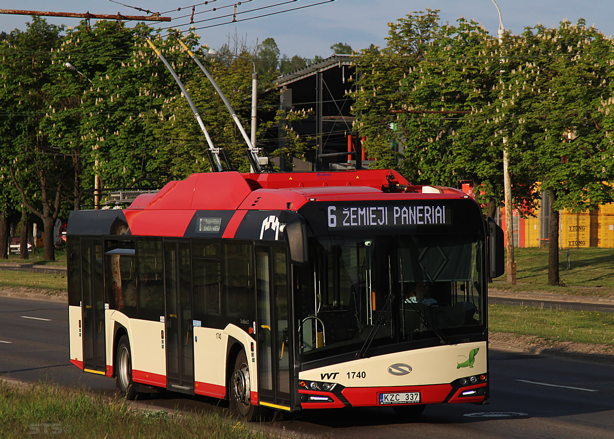 Vilnius, Solaris Trollino IV 12 Škoda № 1740