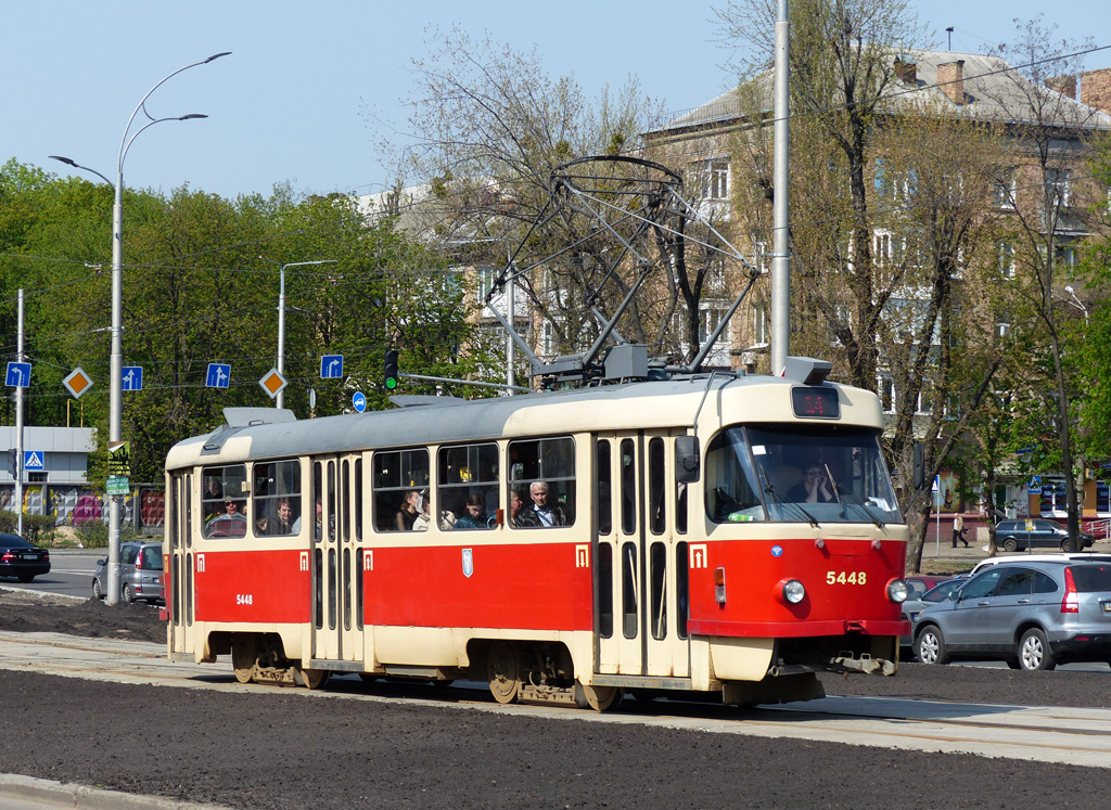 Kiev, Tatra T3SUCS N°. 5448