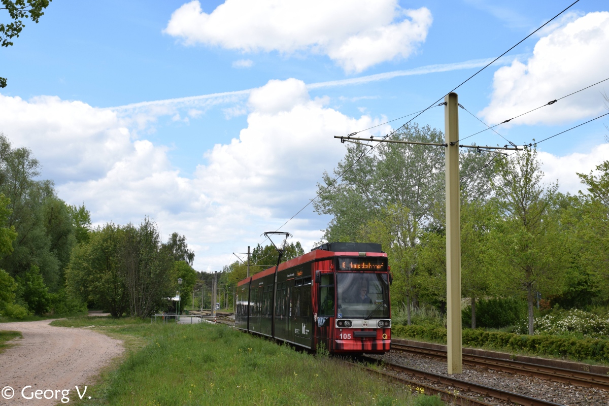 Бранденбург-на-Хафеле, Duewag MGT6D № 105