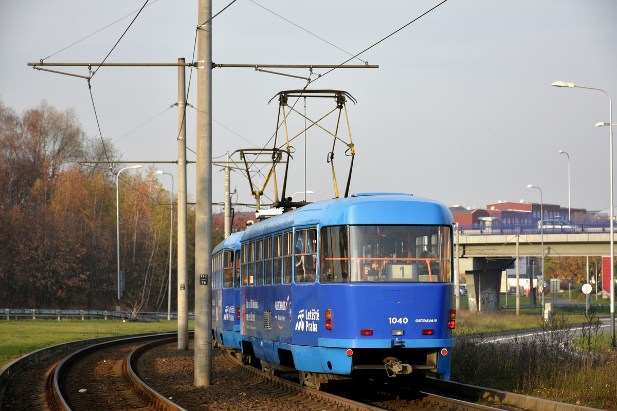 Острава, Tatra T3G № 1040 Острава, Tatra T3G № 1040