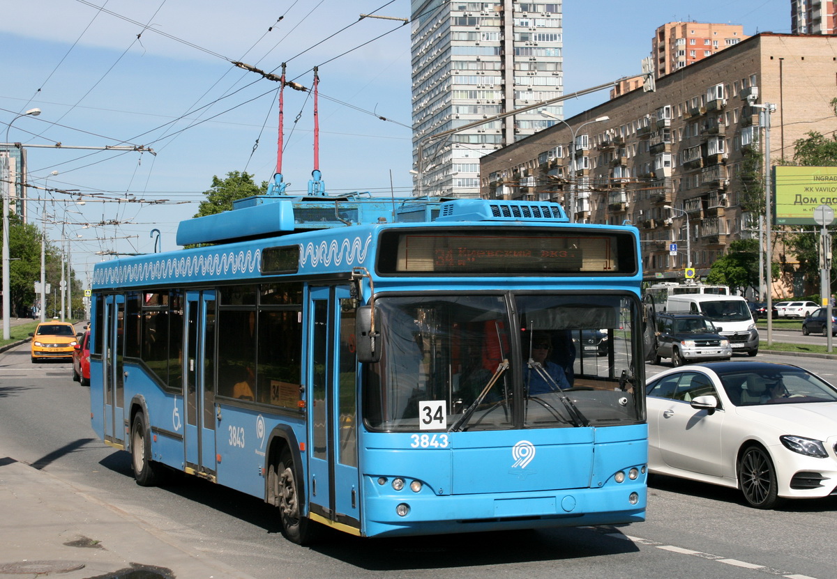 Москва, СВАРЗ-МАЗ-6235.00 № 3843