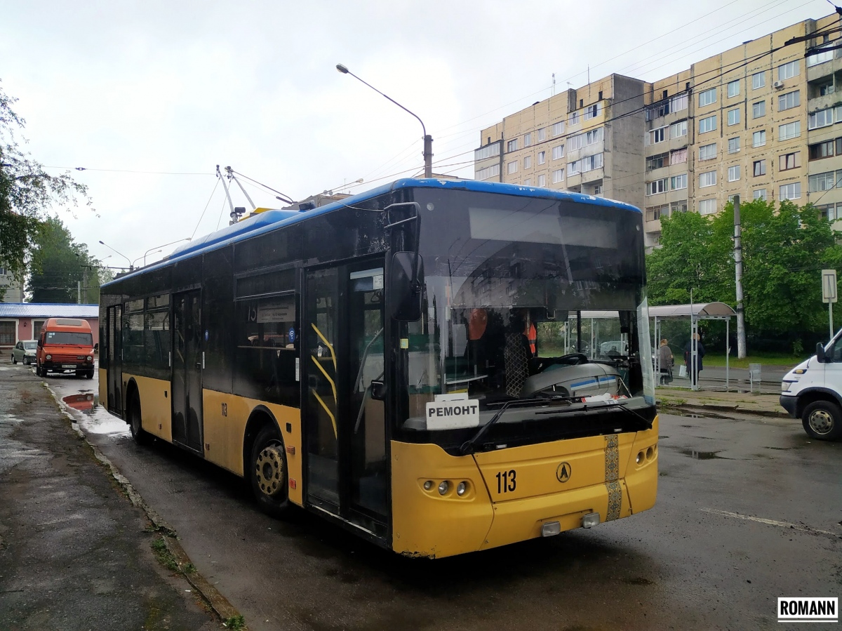 Львів, ЛАЗ E183D1 № 113