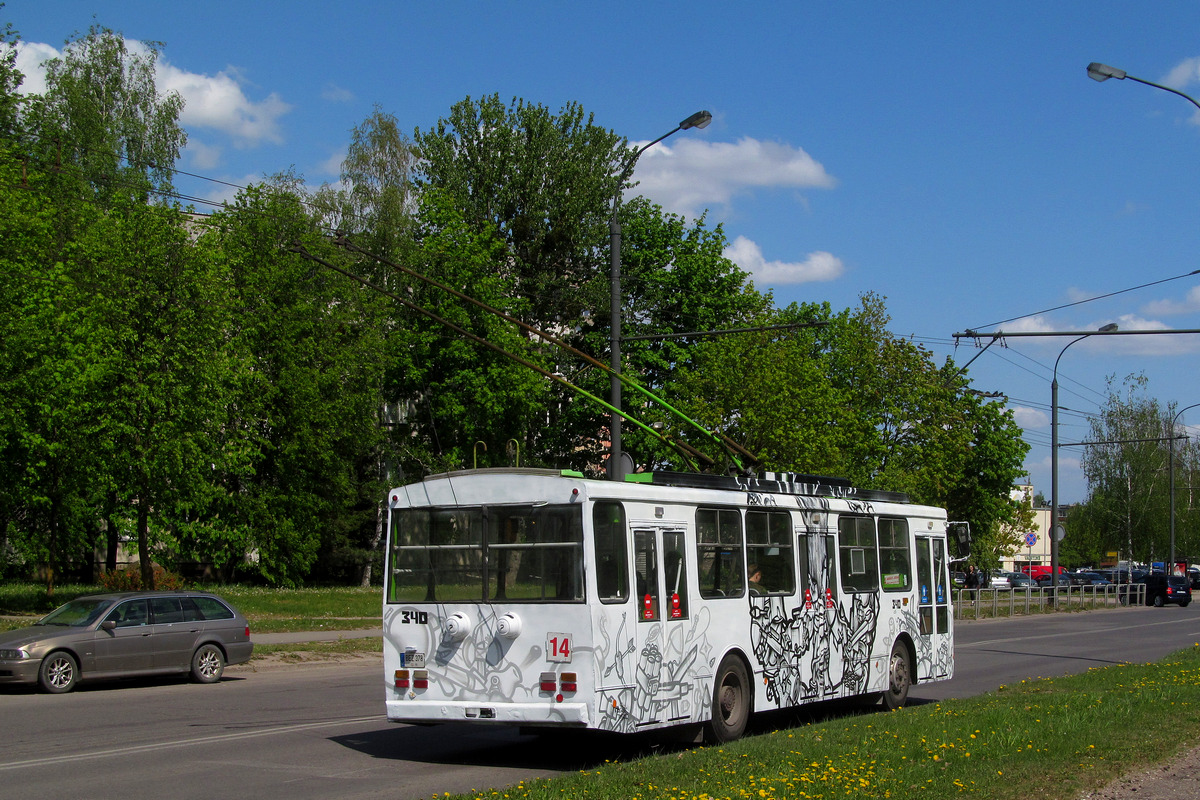 Каунас, Škoda 14Tr13/6 № 340