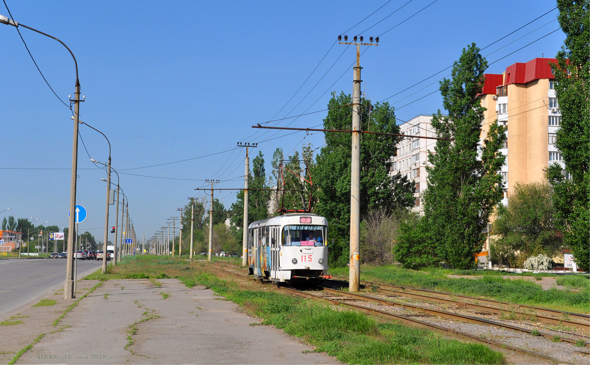 Волжский, Tatra T3SU № 115
