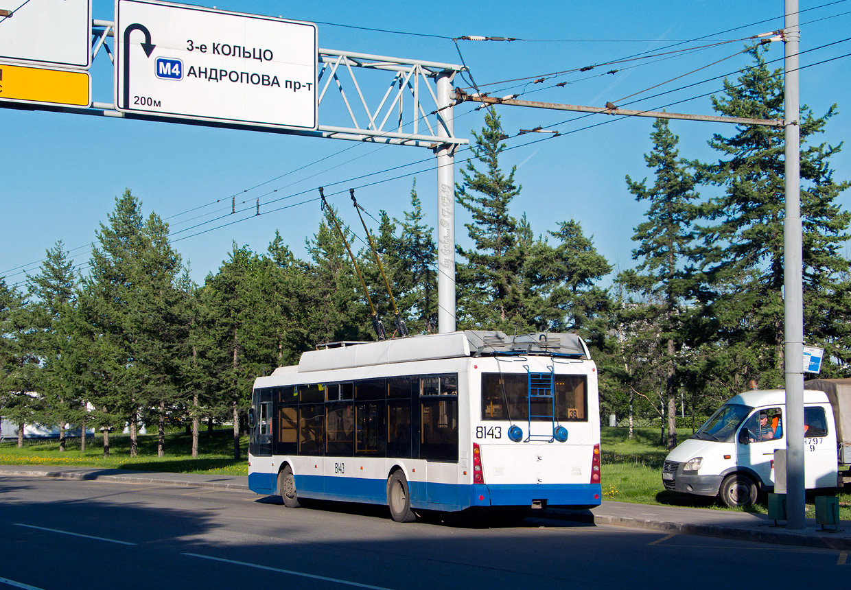 Москва, Тролза-5265.00 «Мегаполис» № 8143