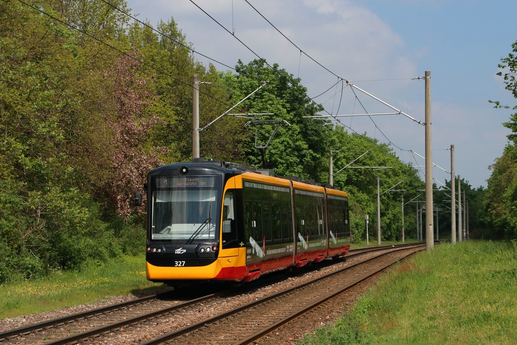 Карлсруэ, Vossloh NET 2012 № 327