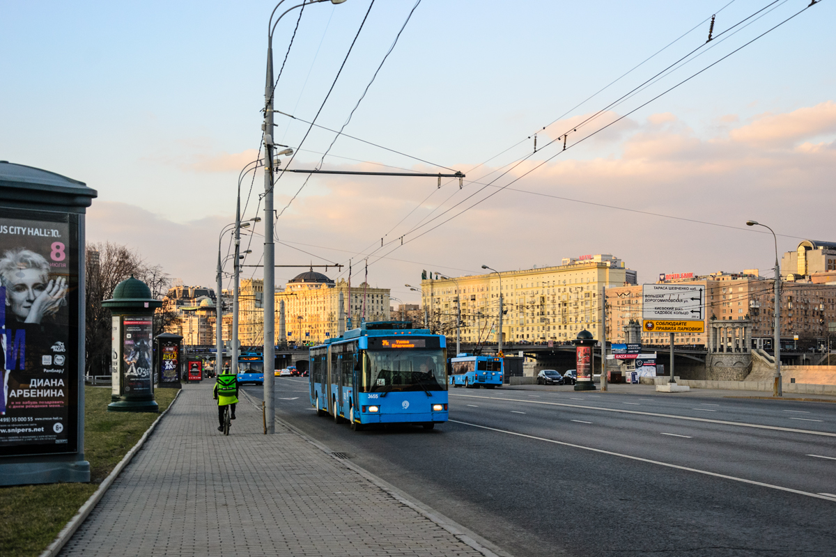 Москва — Троллейбусные линии: ЗАО