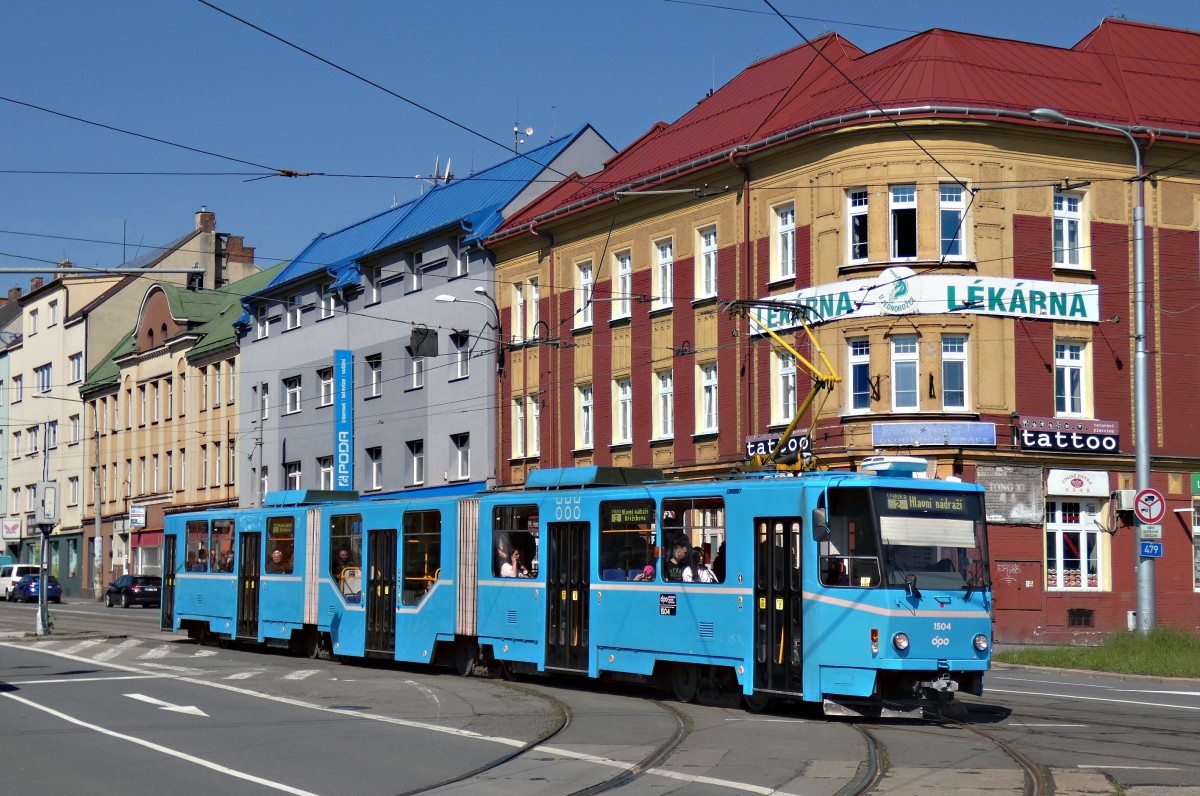 Острава, Tatra KT8D5R.N1 № 1504
