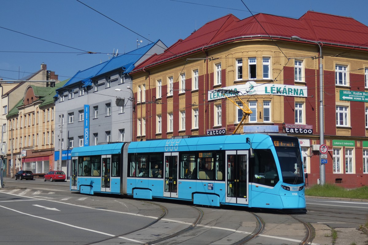 Острава, Stadler Tango NF2 № 1705