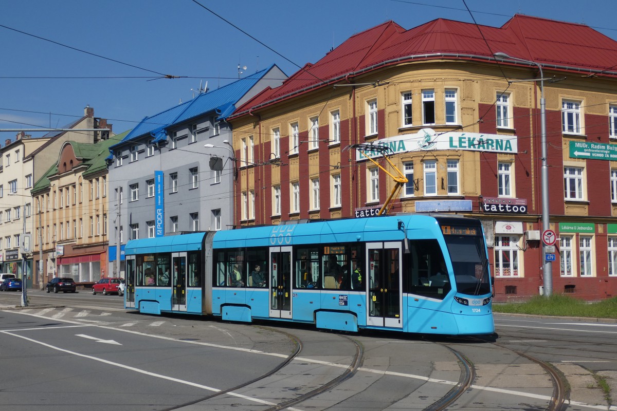 Острава, Stadler Tango NF2 № 1724