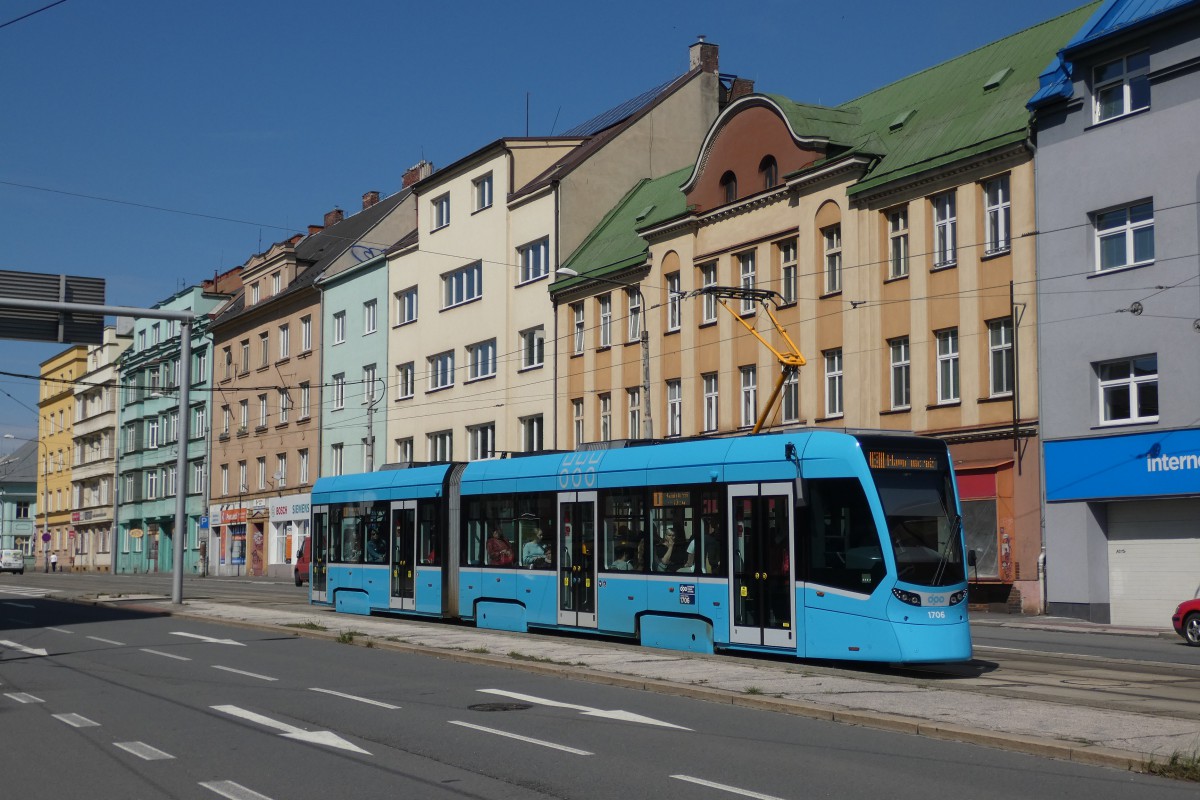 Острава, Stadler Tango NF2 № 1706 Острава, Stadler Tango NF2 № 1706