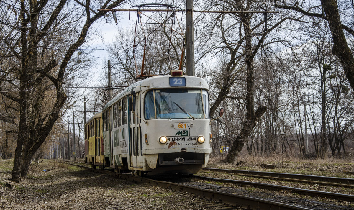 Harkov, Tatra T3SU — 681