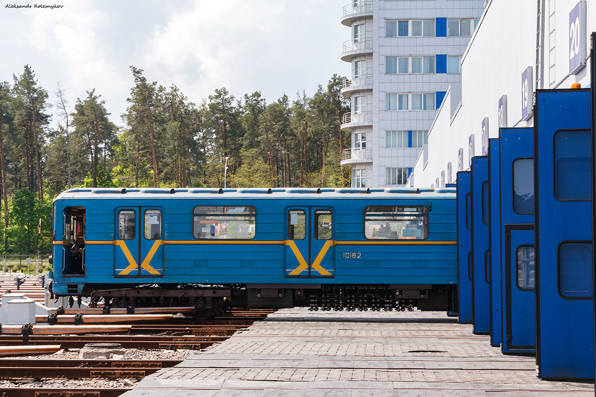 Киев — Метрополитен — Подвижной состав — 81-717/714 ("номерные") и модификации; Киев — Метрополитен — Разное; Киев — Метрополитен — Сырецко-Печерская линия