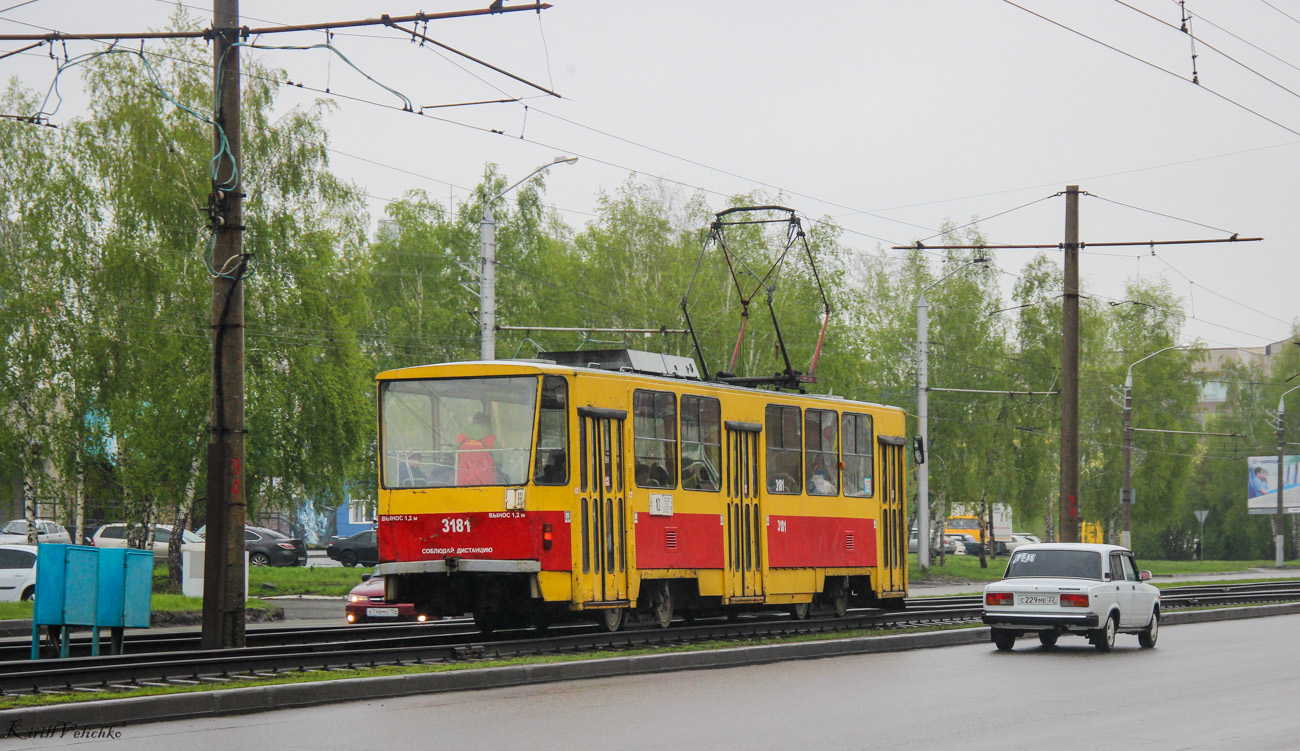 Барнаул, Tatra T6B5SU № 3181