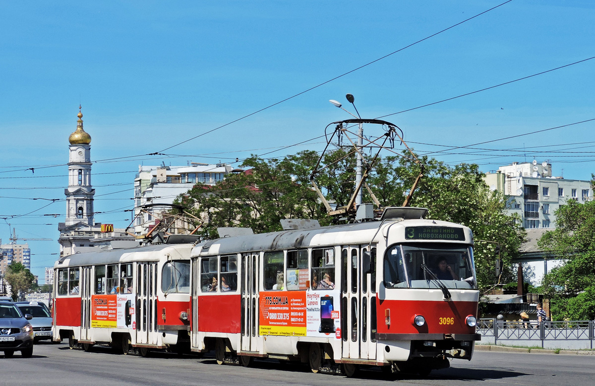 Kharkiv, Tatra T3SUCS # 3096
