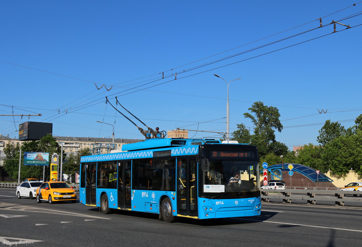 Москва, СВАРЗ-МАЗ-6275 № 8914