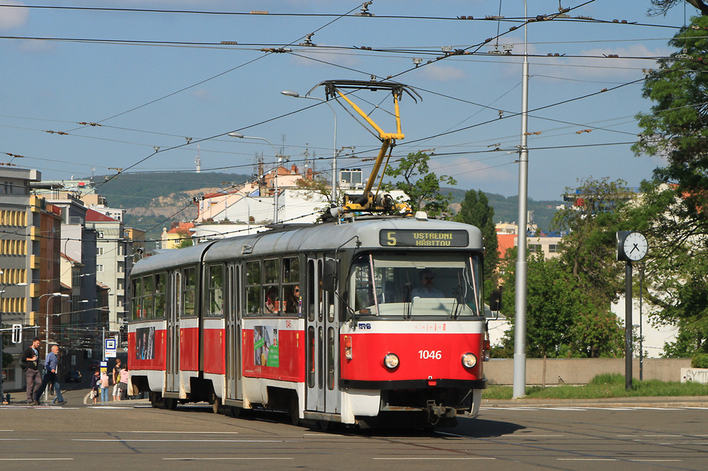 Брно, Tatra K2P № 1046 Брно, Tatra K2P № 1046