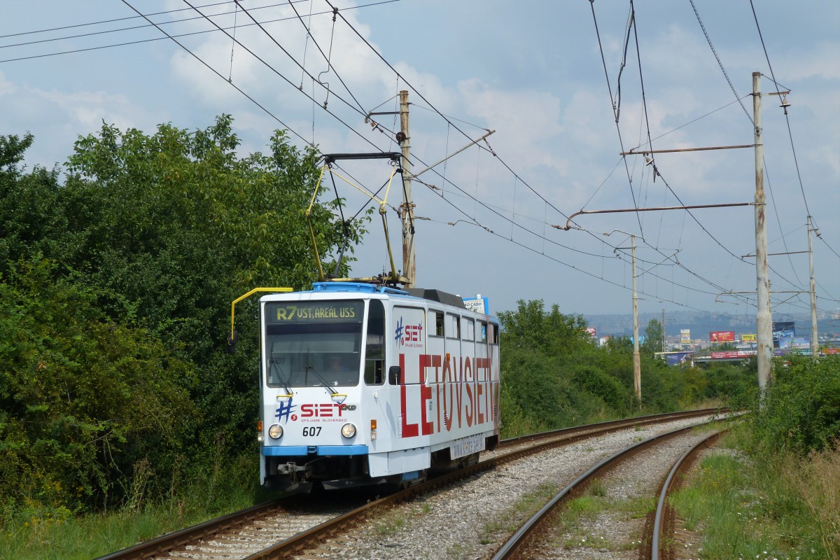 Кошице, Tatra T6A5 № 607