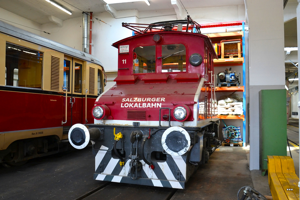 Зальцбург, Электровоз № 11; Зальцбург — Salzburger Lokalbahn