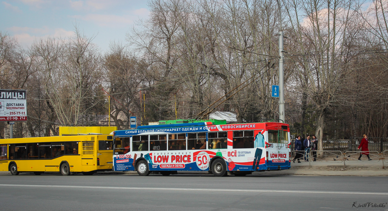 Новосибирск, Тролза-5275.06 «Оптима» № 4113