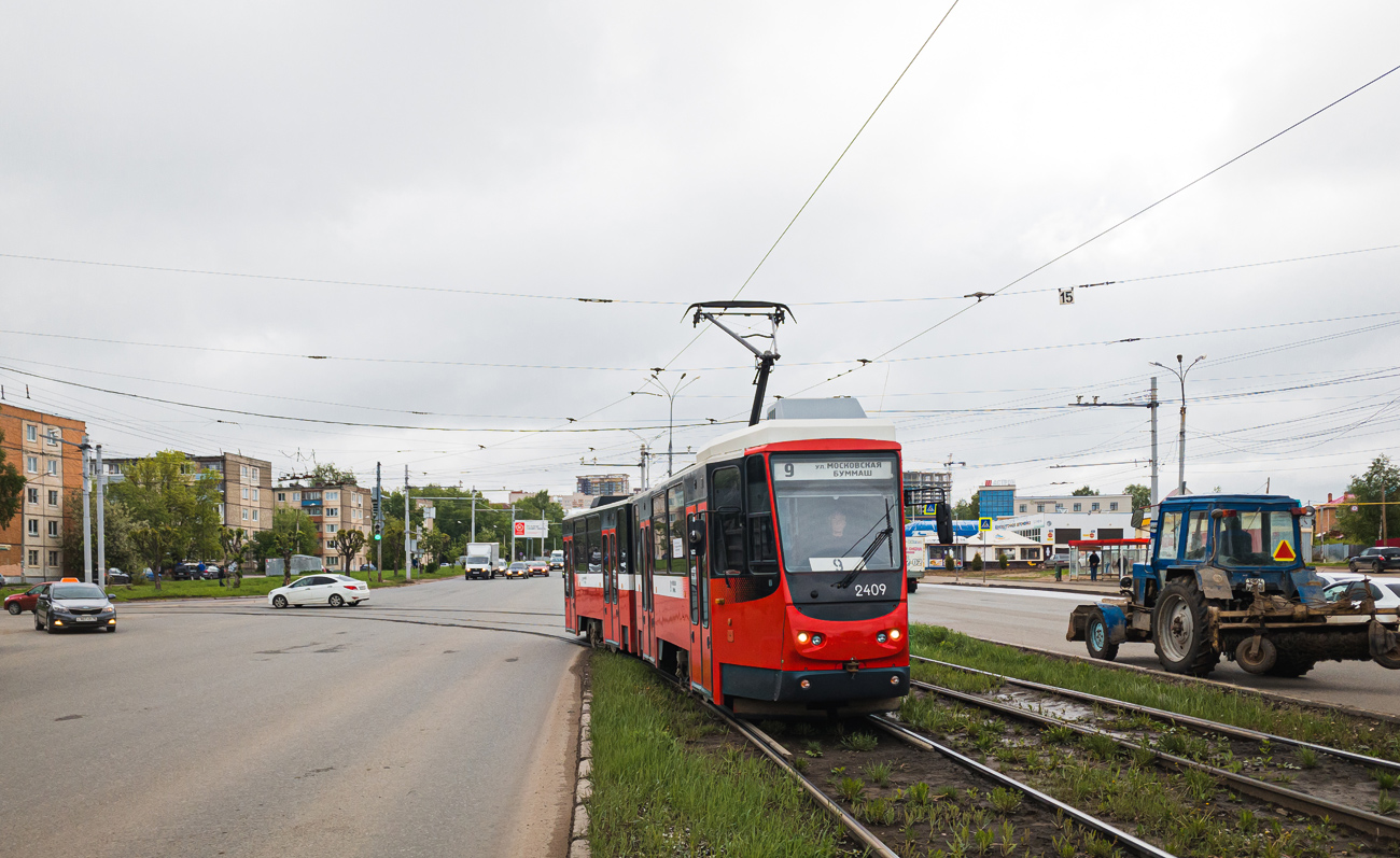 Ижевск, Tatra KT4DM № 2409