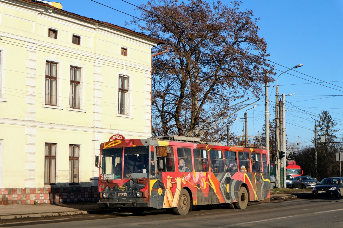 Ивано-Франковск, Škoda 14Tr02/6 № 152