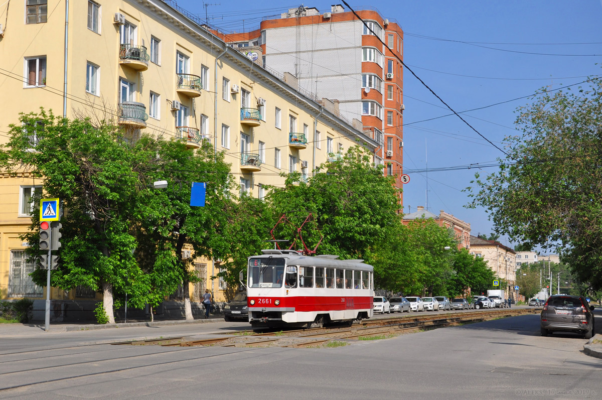 Volgograd, Tatra T3SU mod. VZSM # 2661
