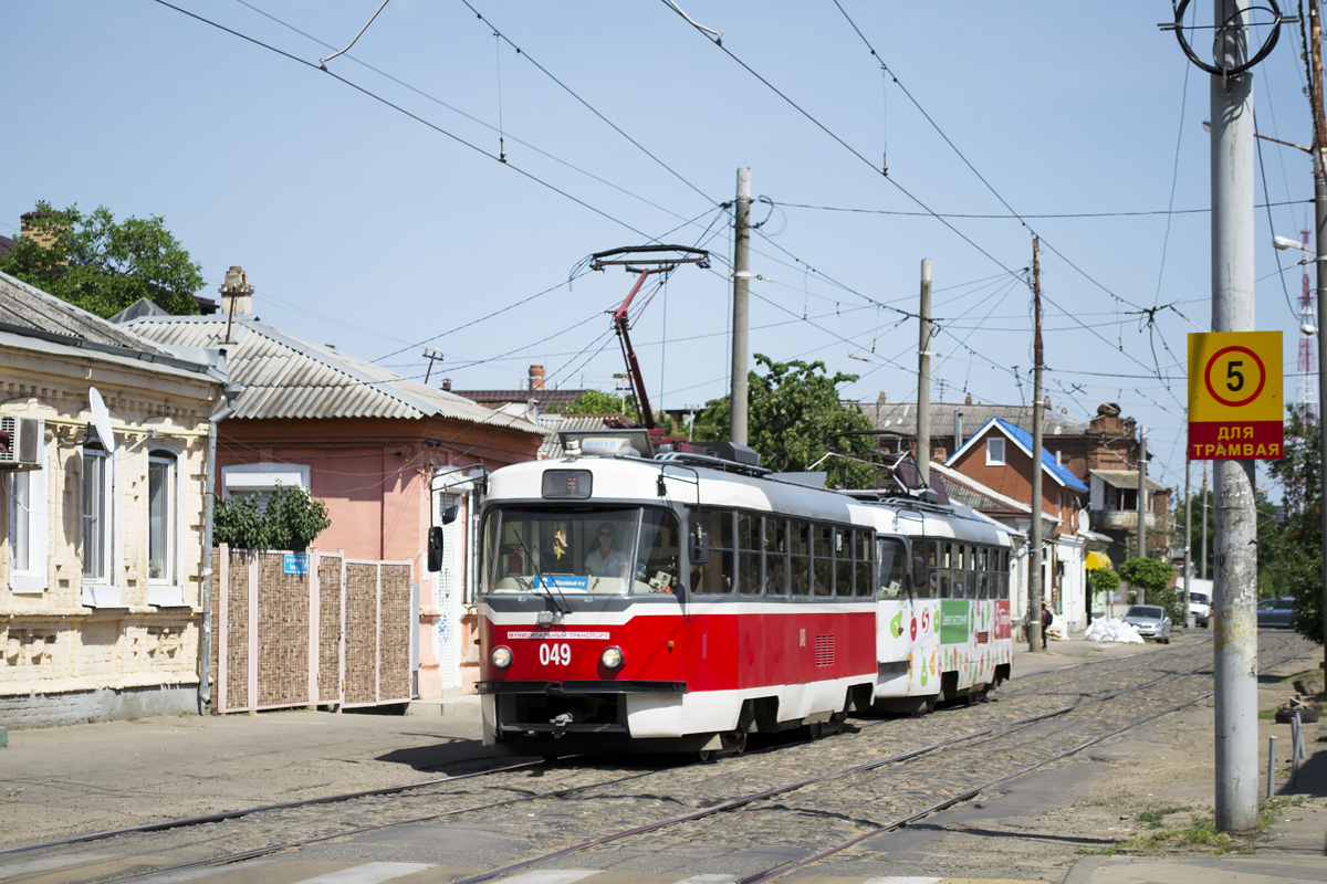 Краснодар, Tatra T3SU КВР ТРЗ № 049