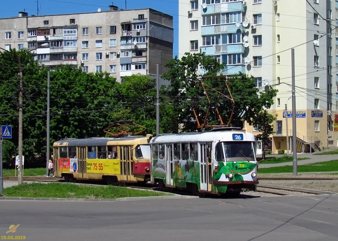 Харьков, Tatra T3SU № 774