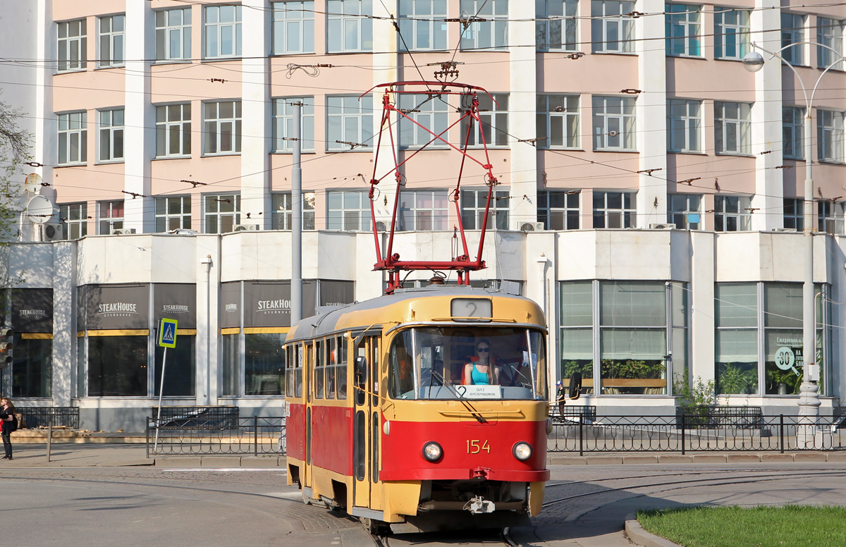 Єкатеринбург, Tatra T3SU № 154
