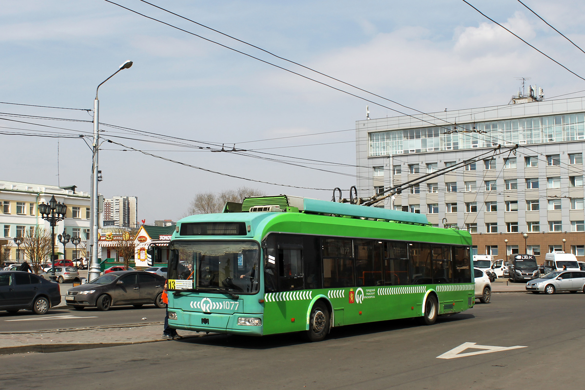 Красноярск, БКМ 321 № 1077