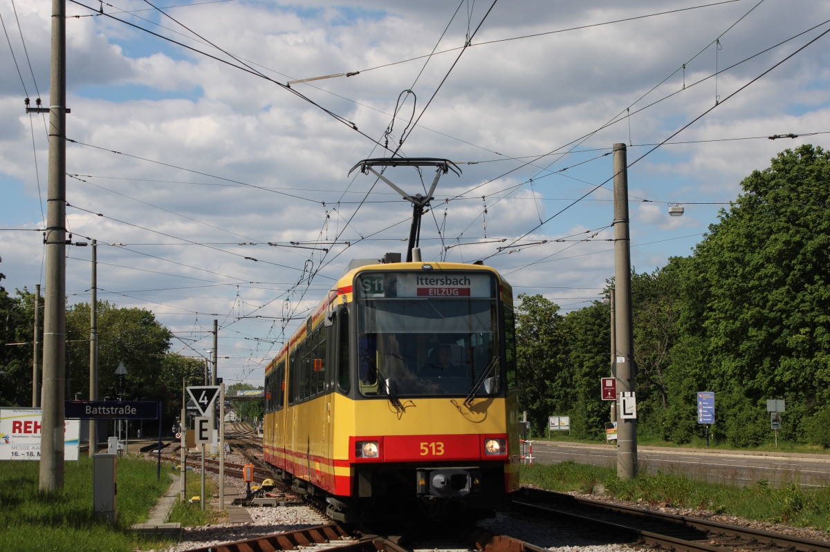 Карлсруэ, Waggon-Union GT6-80C № 513