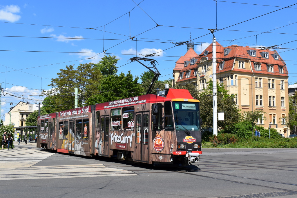 Котбус, Tatra KTNF6 № 134